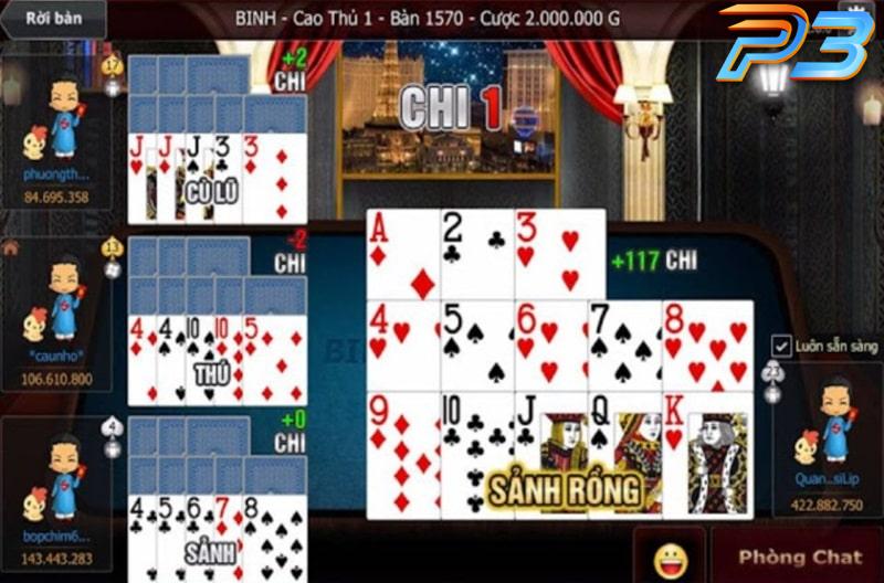 Mậu binh P3 – Game bài trực tuyến cực hot hit hiện nay 3 Ưu điểm khi chơi game mậu binh P3 bạn cần biết